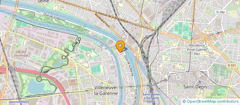 localisation de l'entreprise AFL CARS  L'ILE-SAINT-DENIS