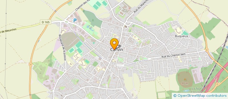 localisation de l'entreprise AFL EPINOY CARVIN  CARVIN