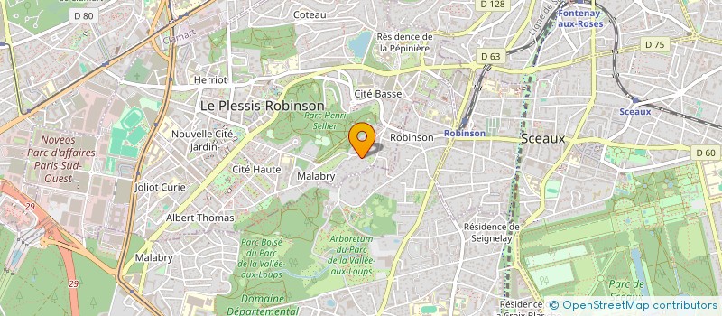 localisation de l'entreprise AFL GROUPE  LE PLESSIS-ROBINSON