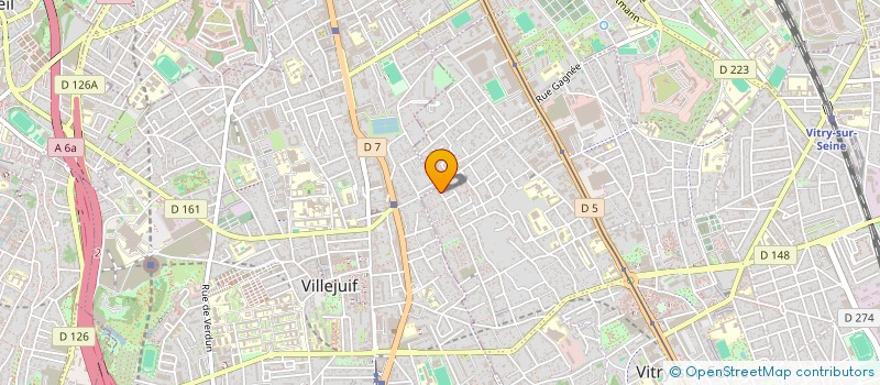 localisation de l'entreprise AFL IMMO  VITRY-SUR-SEINE