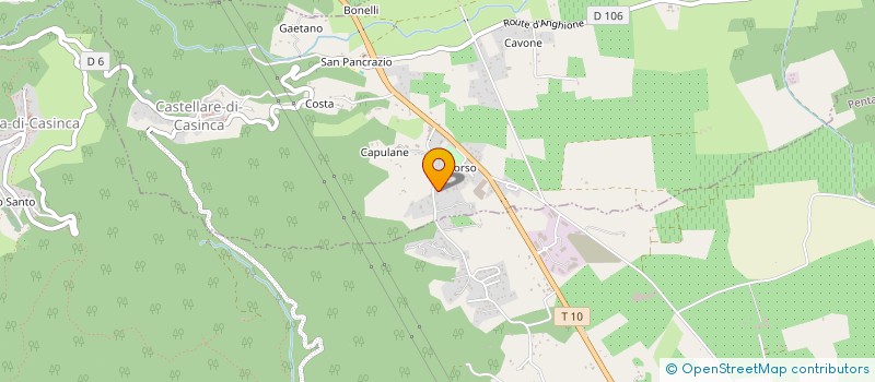 localisation de l'entreprise AFL IMMOBILIER à CASTELLARE-DI-CASINCA