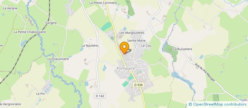 localisation de l'entreprise AFL MENUISERIE à POMPAIRE