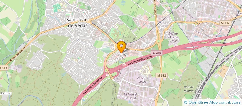 localisation de l'entreprise AFL PECHE à SAINT-JEAN-DE-VEDAS