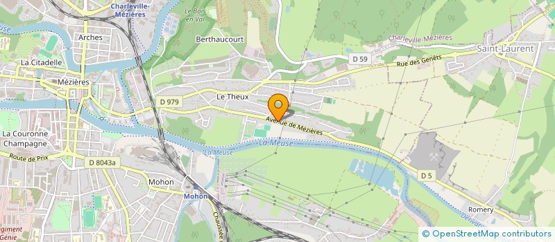 localisation de l'entreprise AFL PRIX  VILLERS-SEMEUSE