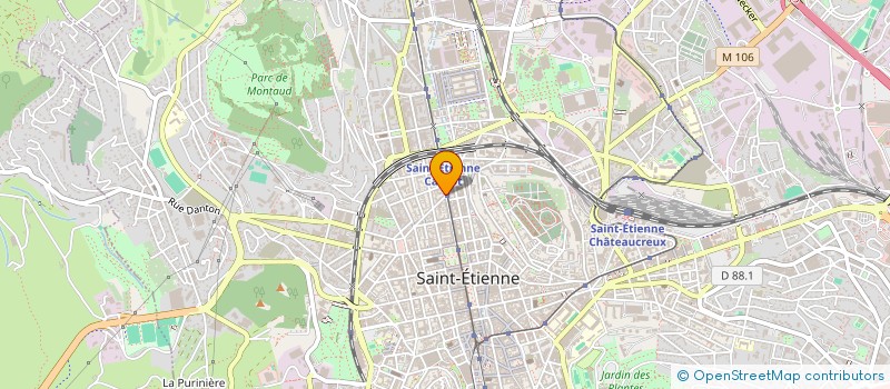 localisation de l'entreprise AFL PROXIMITE à SAINT-ETIENNE