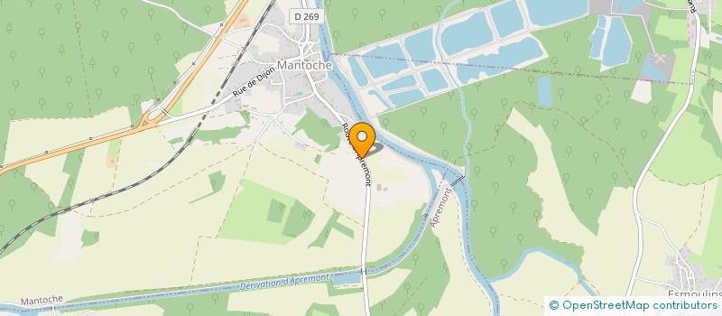 localisation de l'entreprise AFL2M  MANTOCHE