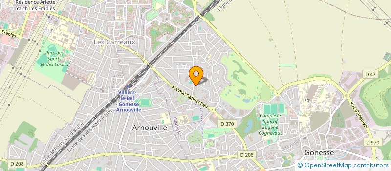 localisation de l'entreprise AFLA à GONESSE