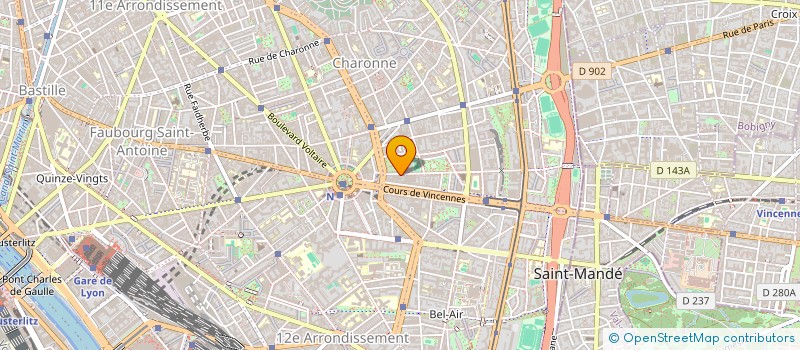 localisation de l'entreprise AFLALO INVEST  PARIS