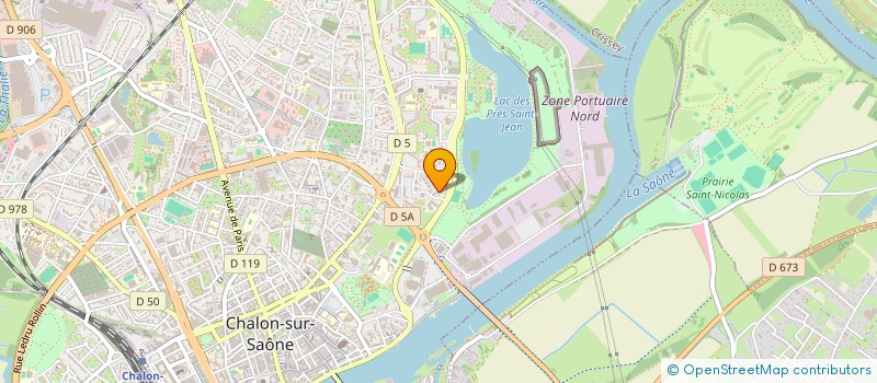 localisation de l'entreprise AFLGP2021 à CHALON-SUR-SAONE