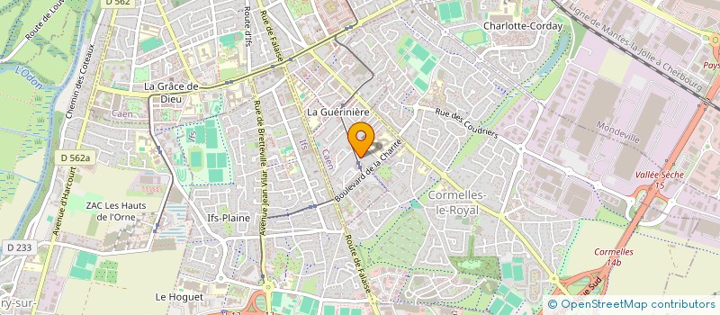 localisation de l'entreprise AFLICOM SERVICES à CAEN