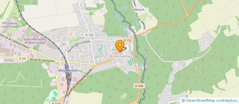 localisation de l'entreprise AFLLA à LE MALESHERBOIS