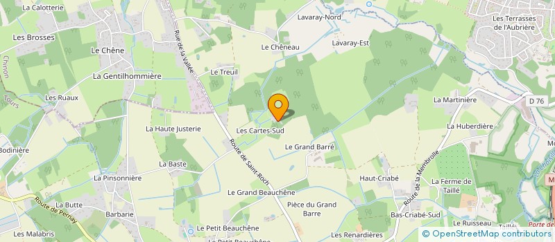 localisation de l'entreprise AFLU LOC.  LUYNES