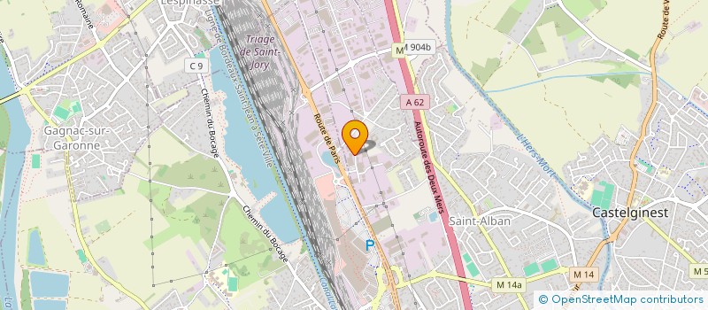 localisation de l'entreprise AFM 187  SAINT-ALBAN