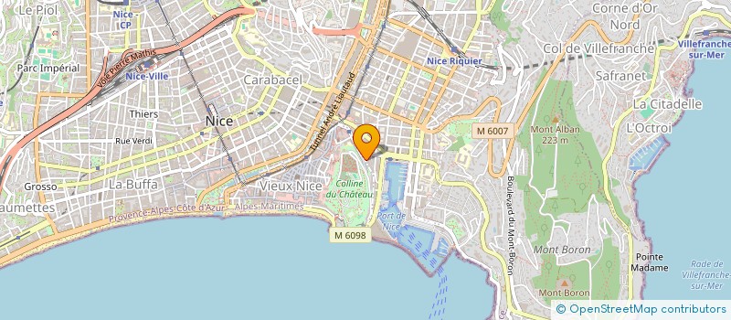 localisation de l'entreprise AFM à NICE