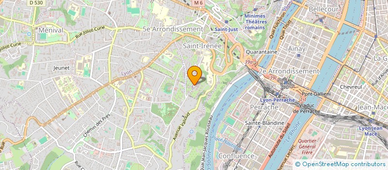 localisation de l'entreprise AFM  LYON