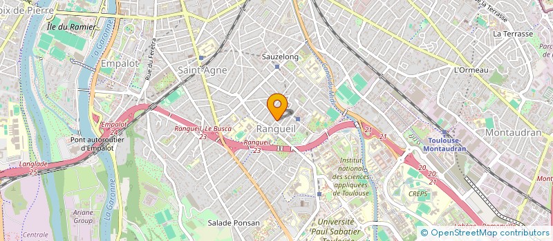 localisation de l'entreprise AFM  SAINT-JORY