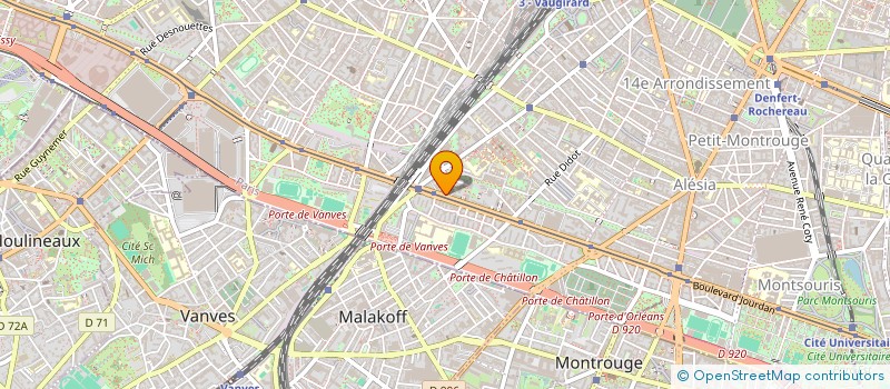 localisation de l'entreprise AFM BATIMENT  PARIS