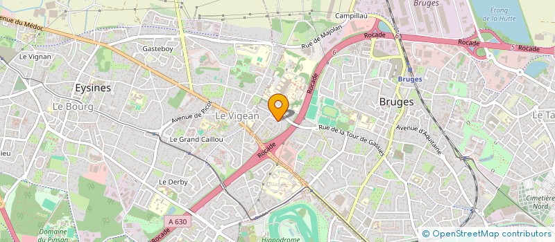 localisation de l'entreprise AFM DECO PLUS à BRUGES