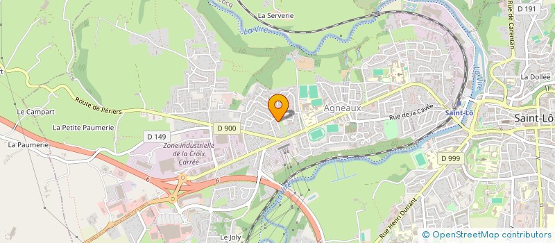 localisation de l'entreprise AFM FINANCES  AGNEAUX