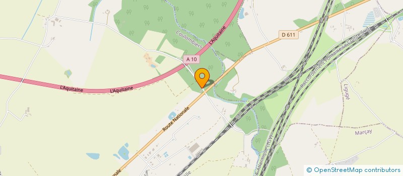localisation de l'entreprise AFM LAMBERT à COULOMBIERS