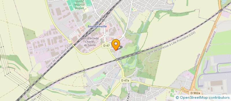 localisation de l'entreprise AFM SERRURERIE FAMILIALE à GOUSSAINVILLE