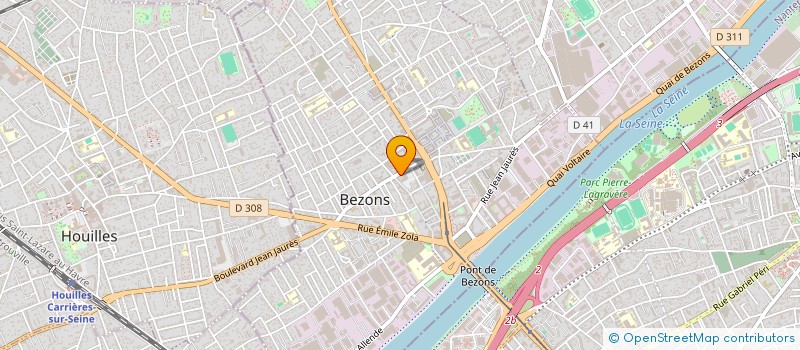 localisation de l'entreprise AFMJ  BEZONS