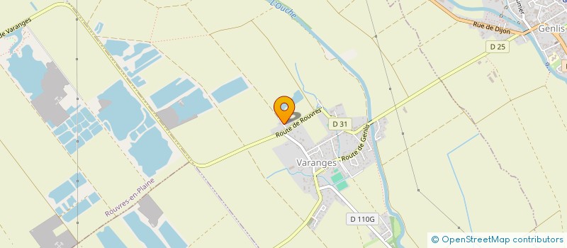 localisation de l'entreprise AFML IMMO  VARANGES