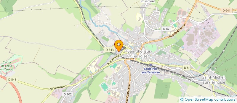 localisation de l'entreprise AFMPR  ARLEUX