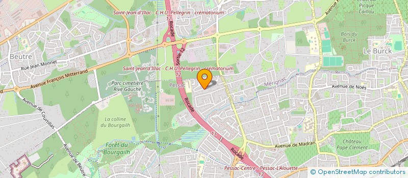 localisation de l'entreprise AFN TECHNOLOGIES à PESSAC