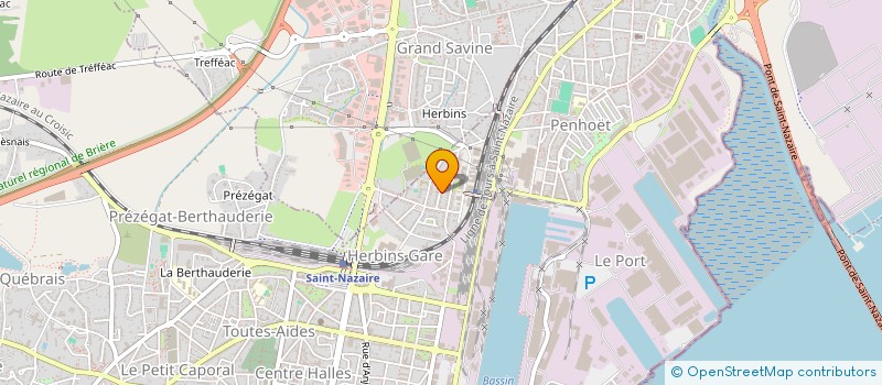 localisation de l'entreprise AFNEC à SAINT-NAZAIRE