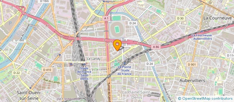 localisation de l'entreprise AFNOR CERTIFICATION à SAINT-DENIS