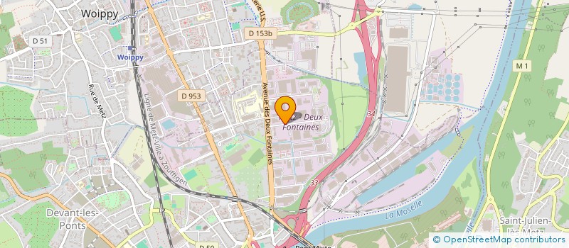 localisation de l'entreprise AFO  MAIZIERES-LES-METZ