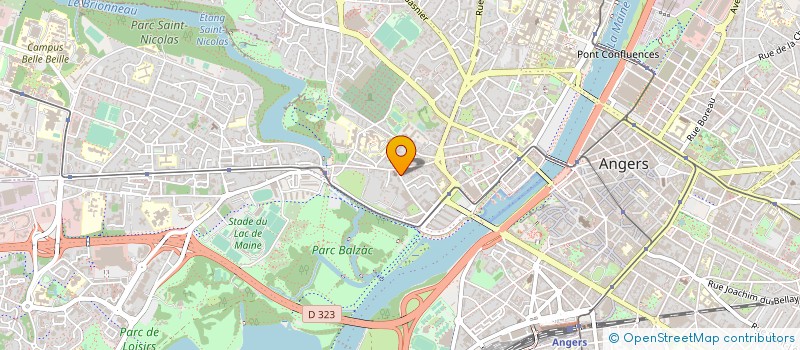 localisation de l'entreprise AFOCAL PAYS DE LA LOIRE à ANGERS