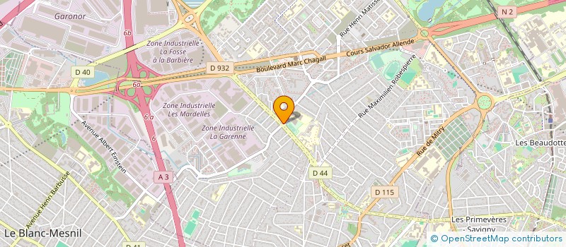 localisation de l'entreprise AFODE ASSOC FAVORISER OUVERTURE ECOLES à AULNAY-SOUS-BOIS