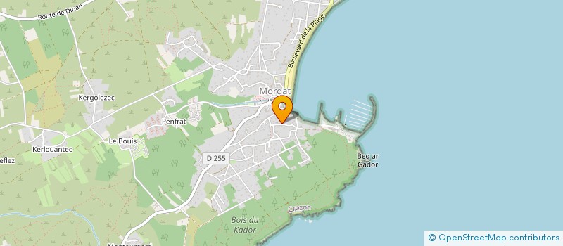 localisation de l'entreprise AFOGAN à CROZON