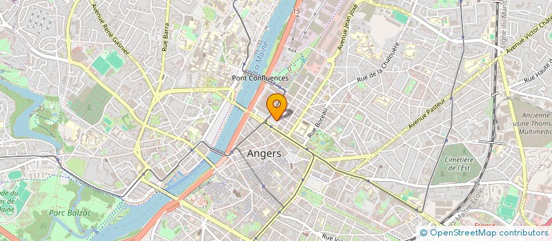 localisation de l'entreprise AFONE PARTICIPATIONS à ANGERS