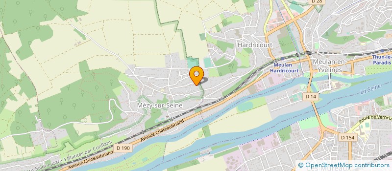 localisation de l'entreprise AFONSO DA COSTA ELECTRICITE à MEZY-SUR-SEINE