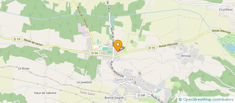 localisation de l'entreprise AFONSO ET FILLES  SAINT-CHEF