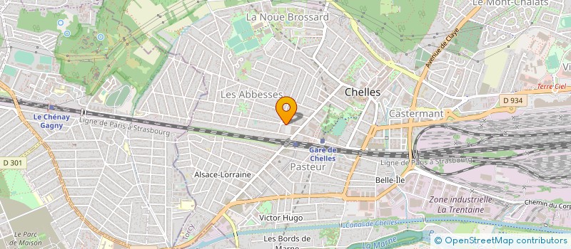 localisation de l'entreprise AFONSO & OLIVEIRA TRAVAUX DE RENOVATION  NEUILLY-SUR-MARNE