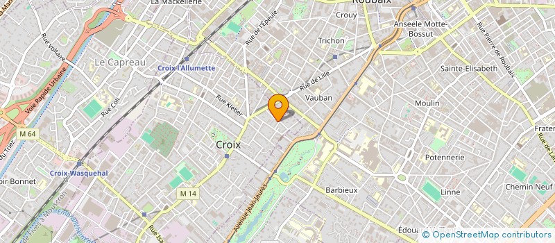 localisation de l'entreprise AFONT  CROIX