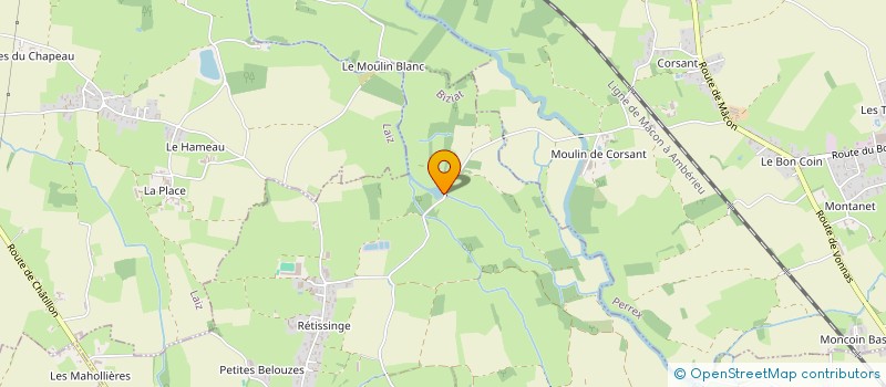 localisation de l'entreprise AFONTFREYDE-HOLDING  BIZIAT