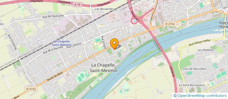 localisation de l'entreprise AFOO CONSULTING à LA CHAPELLE-SAINT-MESMIN