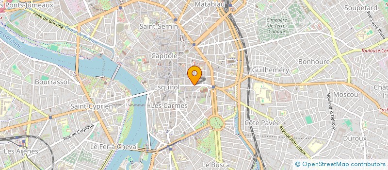 localisation de l'entreprise AFOR+ à TOULOUSE