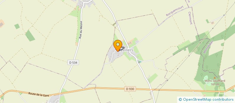 localisation de l'entreprise AFORCOMM  SEREVILLERS