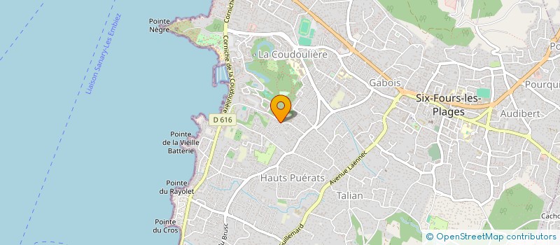 localisation de l'entreprise AFORMA CONSEIL à SIX-FOURS-LES-PLAGES