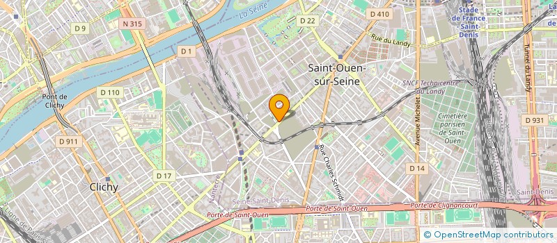 localisation de l'entreprise AFOUZAR DISTRIBUTION à SAINT-OUEN-SUR-SEINE