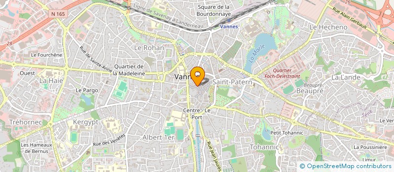 localisation de l'entreprise AFP  VANNES