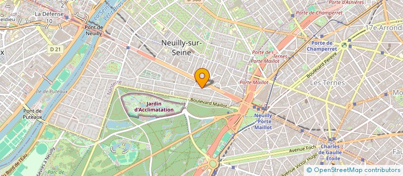 localisation de l'entreprise AFP  NEUILLY-SUR-SEINE