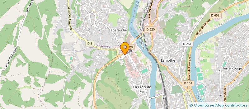 localisation de l'entreprise AFP CAHORS à CAHORS