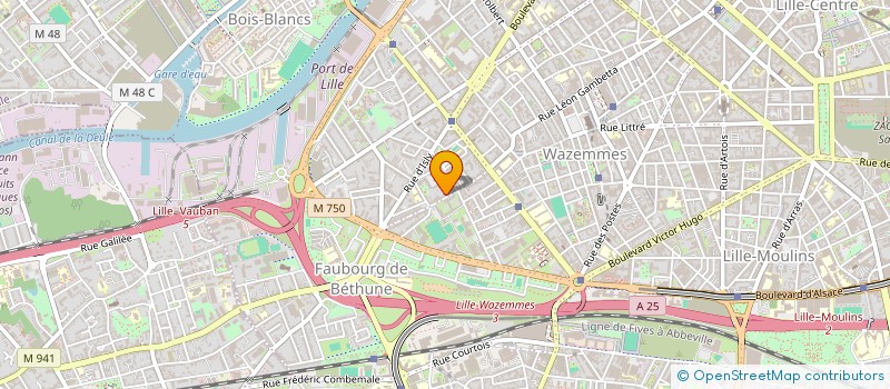 localisation de l'entreprise AFP DEVELOPPEMENT à LILLE